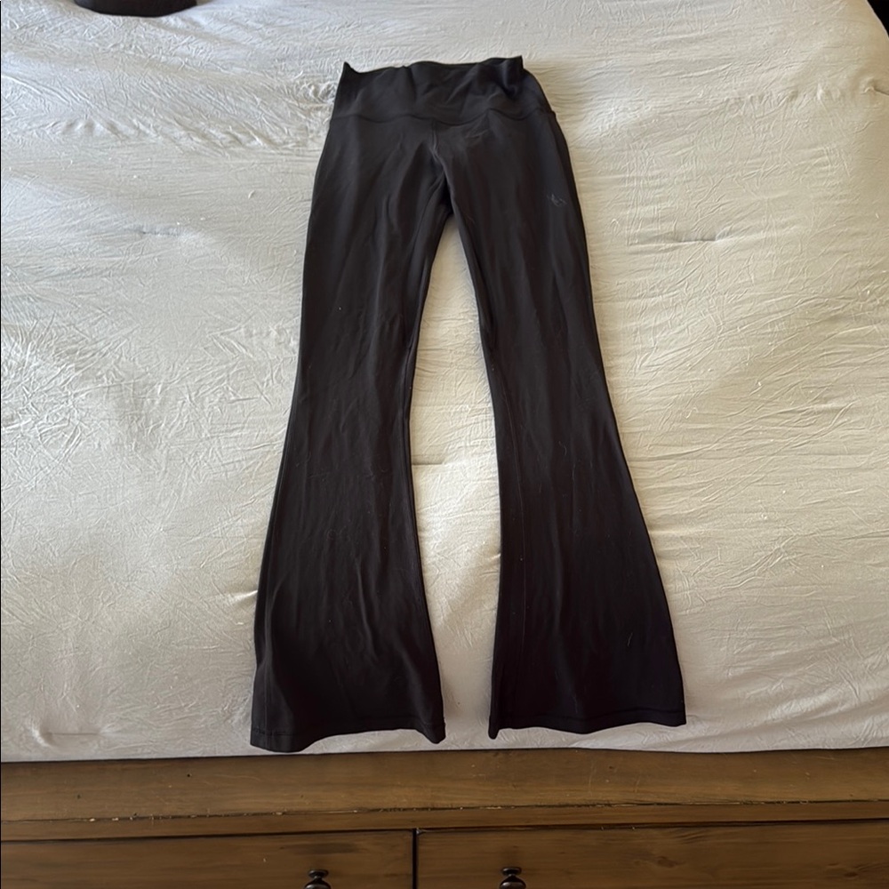 Lululemon Athletica Black Flare Leggings